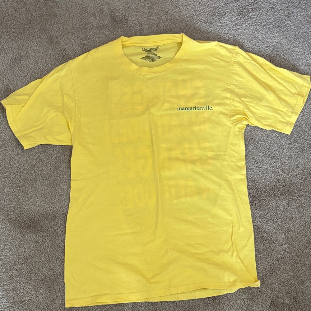 Margaritaville Vibrant Yellow Short Sleeve Tee